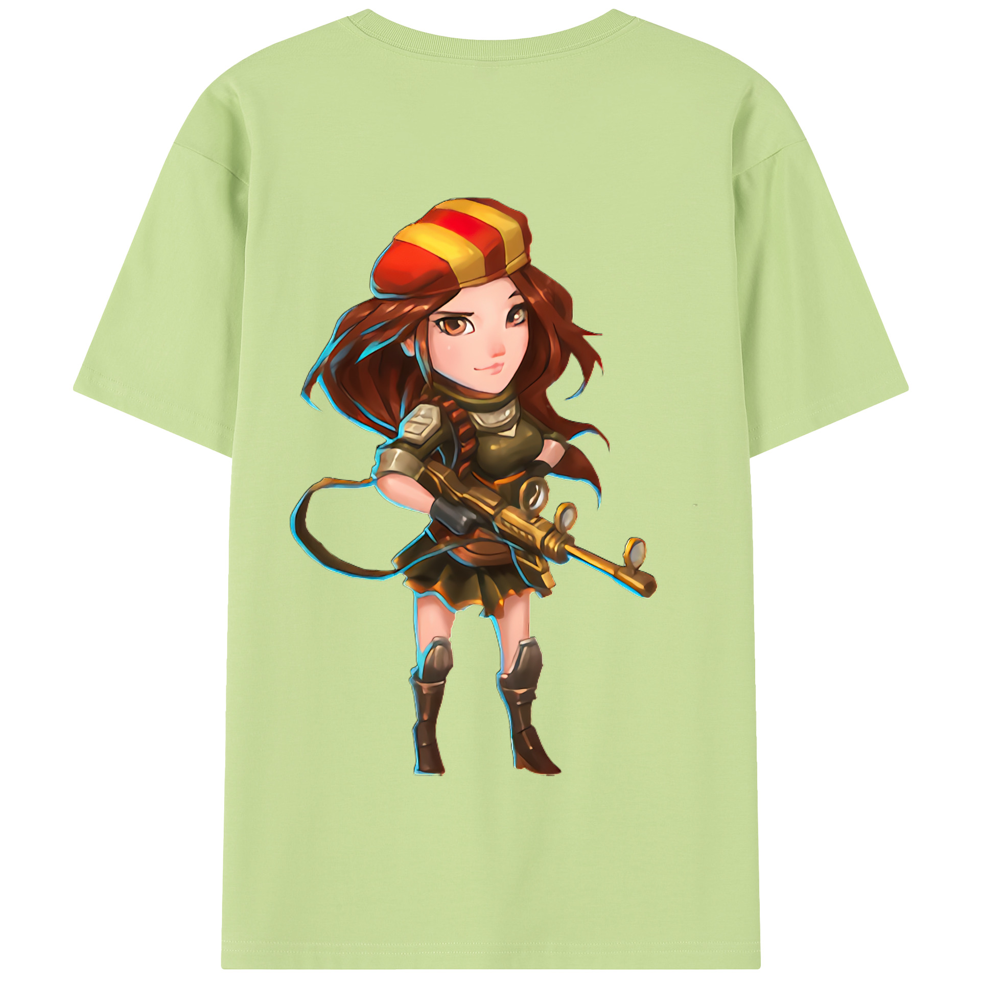 リーグ・オブ・レジェンド League of Legends LOL 綿100％半袖Tシャツ（背面プリント）